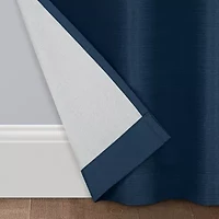 Eclipse Talisa Grommet Top Energy Saving 100% Blackout Set of 2 Curtain Panel