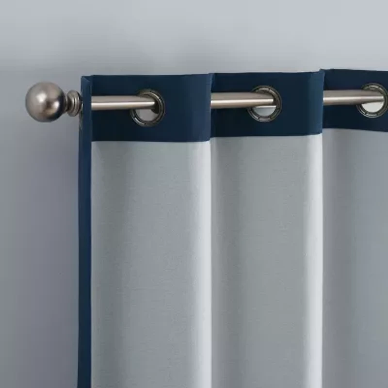 Eclipse Talisa Grommet Top Energy Saving 100% Blackout Set of 2 Curtain Panel