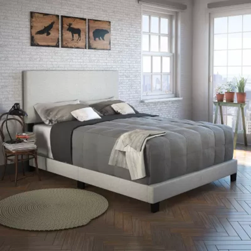 Mischa Upholstered Tufted Bed Frame