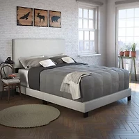 Mischa Upholstered Tufted Bed Frame