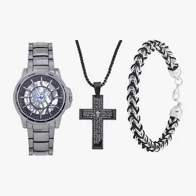 Mens Multicolor 3-pc. Watch Boxed Set Mac7096jc