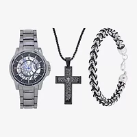 Mens Multicolor 3-pc. Watch Boxed Set Mac7096jc