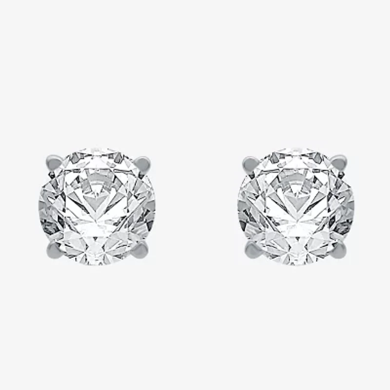 Ever Star 1 CT. T.W. Lab-Grown (G / SI1-SI2) Diamond 10K or 14K Gold Round Stud Earrings