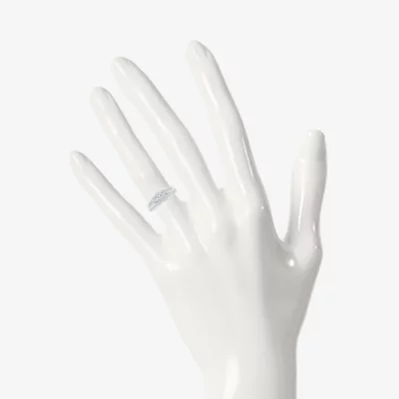 Womens / CT. T.W. Natural White Diamond 10K Gold Round Bridal Set