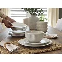 Linden Street Hayward Stoneware 12-pc. Dinnerware Set