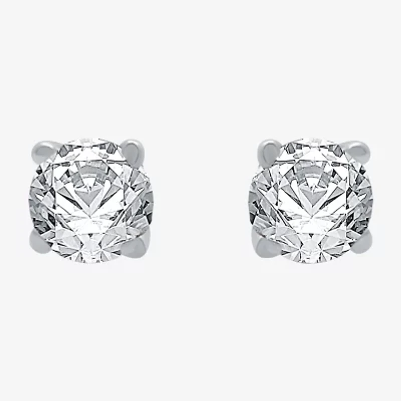 Ever Star 1/4 CT. T.W. Lab-Grown (G / SI1-SI2) Diamond 10K or 14K Gold Round Stud Earrings