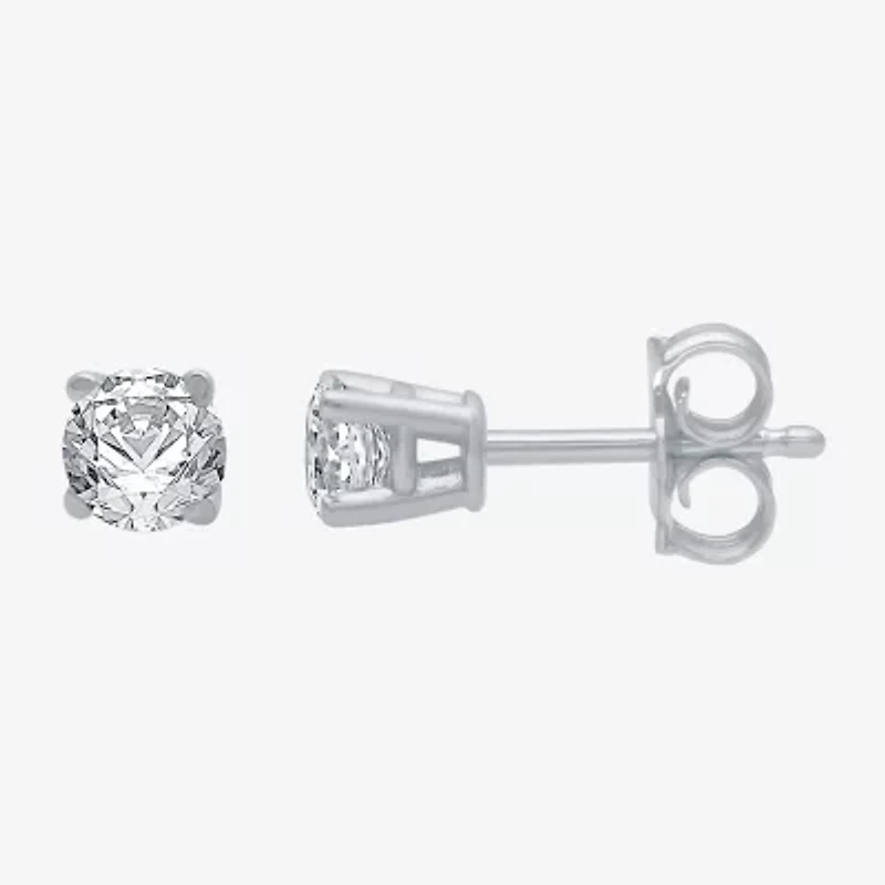 Ever Star 1/4 CT. T.W. Lab-Grown (G / SI1-SI2) Diamond 10K or 14K Gold Round Stud Earrings