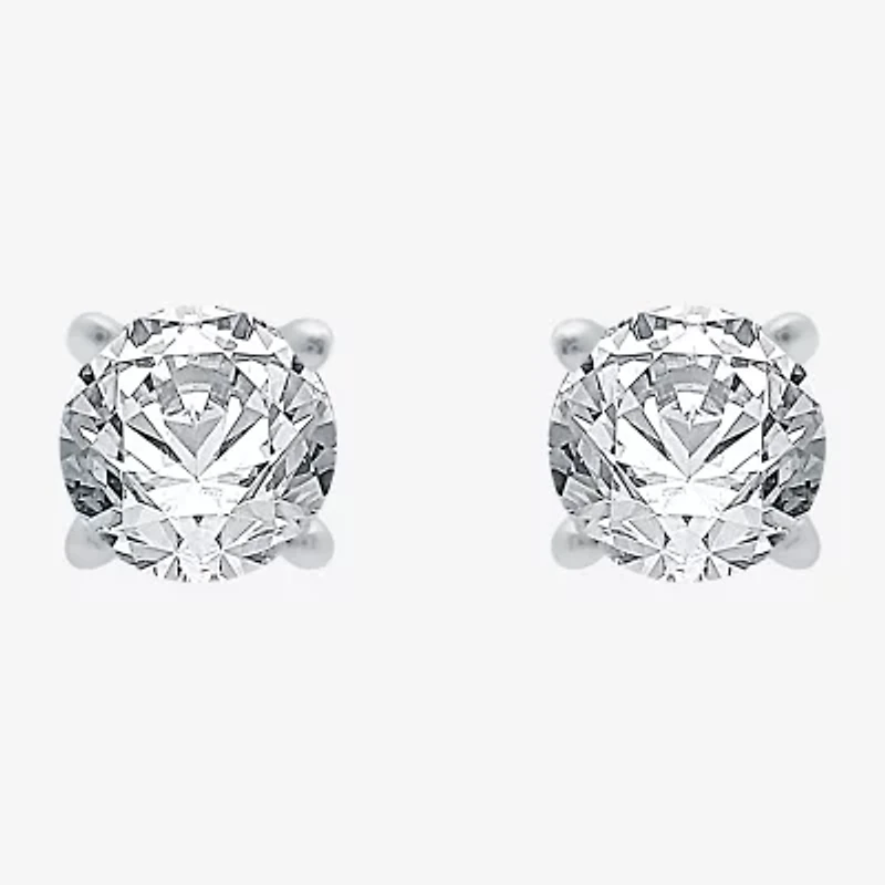 Ever Star 3/8 CT. T.W. Lab-Grown  (G / SI1-SI2) Diamond 10K or 14K Gold Round Stud Earrings