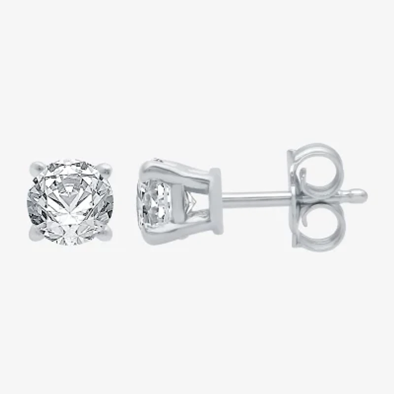 Ever Star 3/8 CT. T.W. Lab-Grown  (G / SI1-SI2) Diamond 10K or 14K Gold Round Stud Earrings