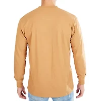 Smiths Workwear Mens Long Sleeve Regular Fit Henley Shirt