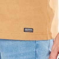 Smiths Workwear Mens Long Sleeve Regular Fit Henley Shirt