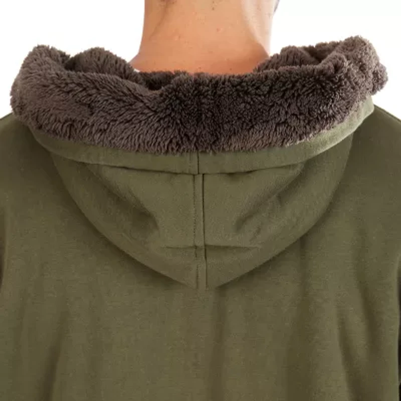 Smiths Workwear Sweater Fleece Mens Hooded Midweight Jacket
