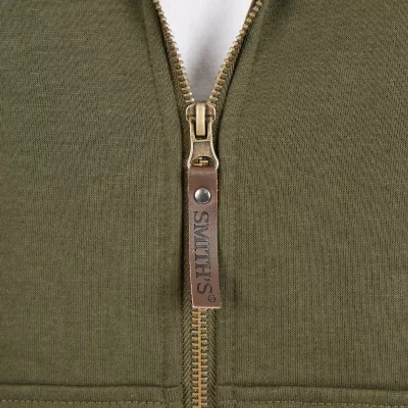 Smiths Workwear Sweater Fleece Mens Hooded Midweight Jacket