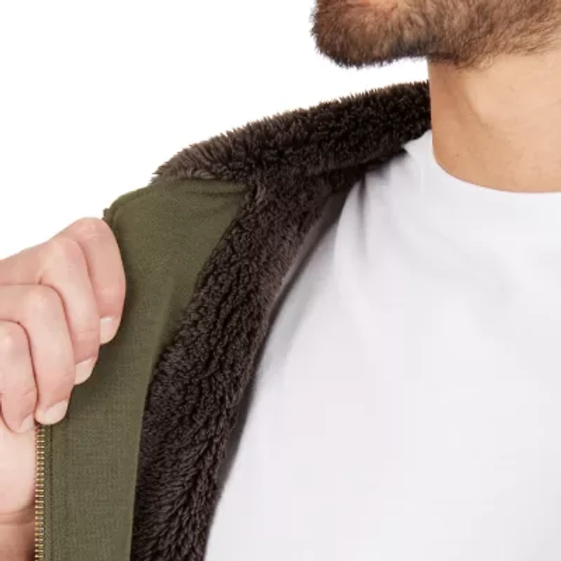 Smiths Workwear Sweater Fleece Mens Hooded Midweight Jacket