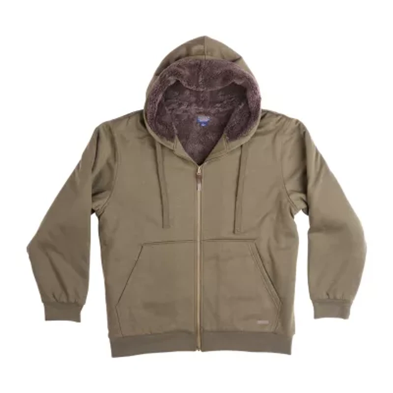 Smiths Workwear Sweater Fleece Mens Hooded Midweight Jacket