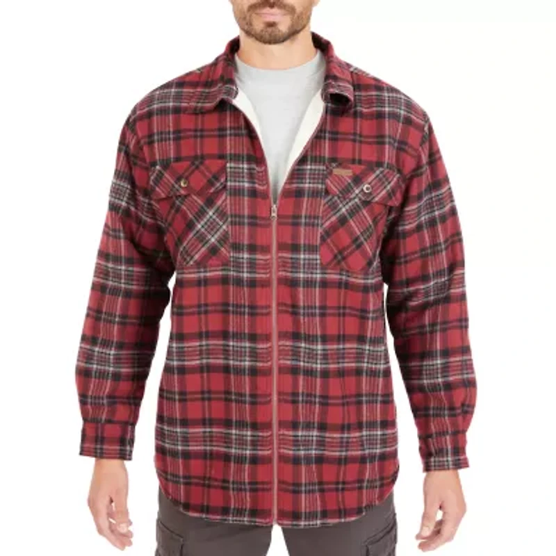 Smiths Workwear Sherpa Flannel Mens Midweight Work Jacket