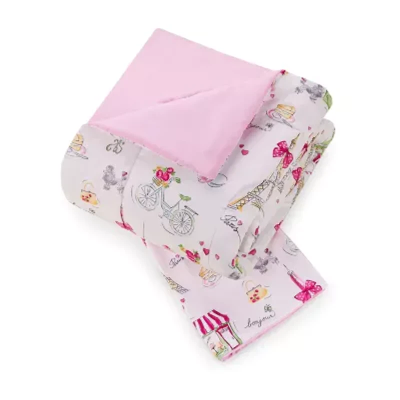 Urban Playground Pretty Paris Reversible Comforter Set
