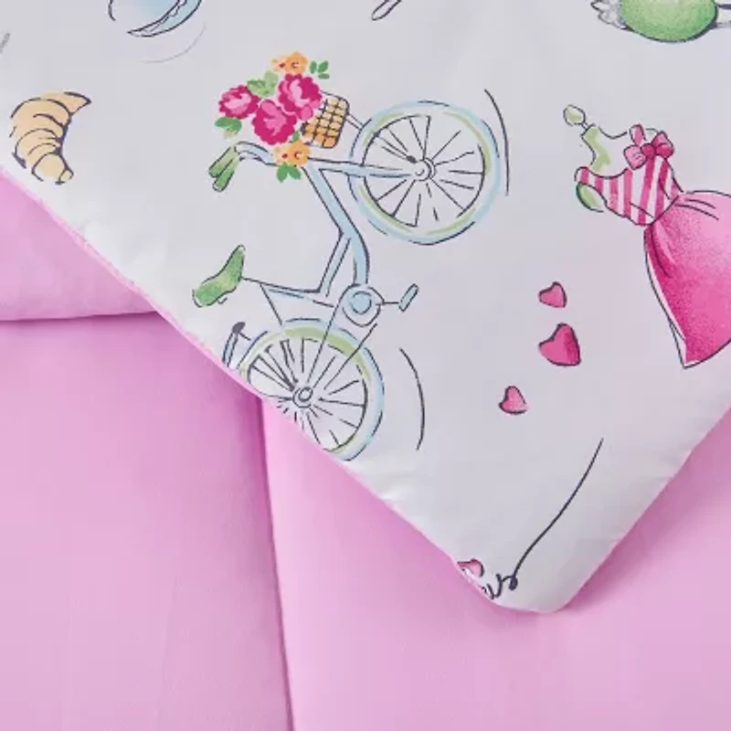 Urban Playground Pretty Paris Reversible Comforter Set