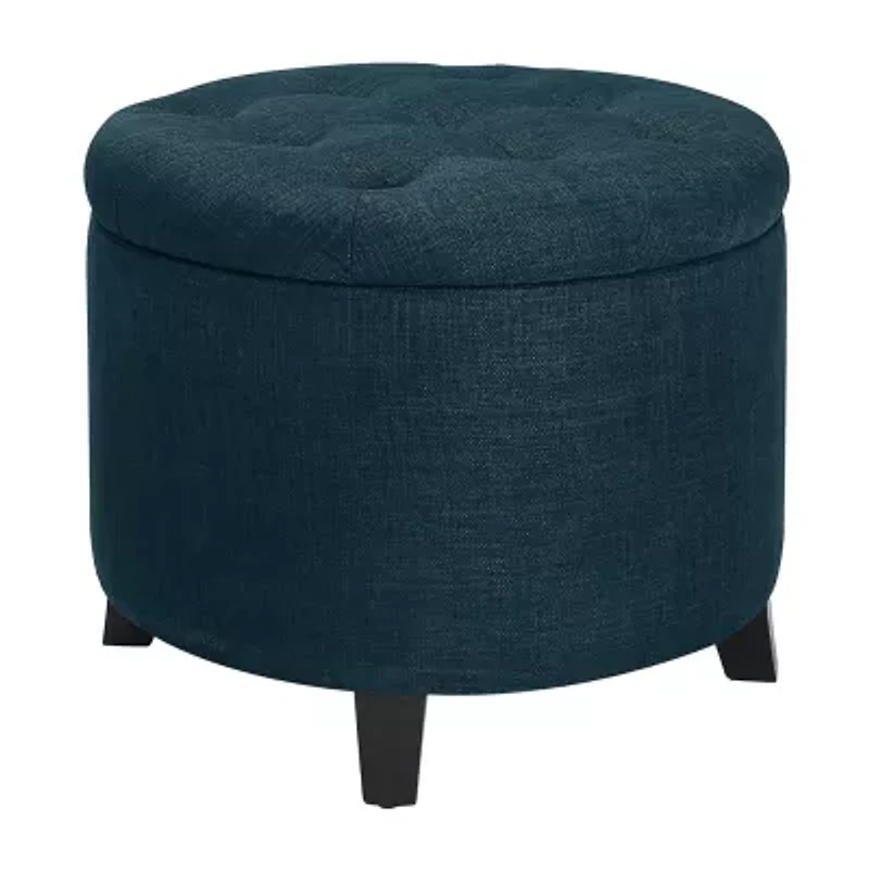 Designs4Comfort Round Ottoman