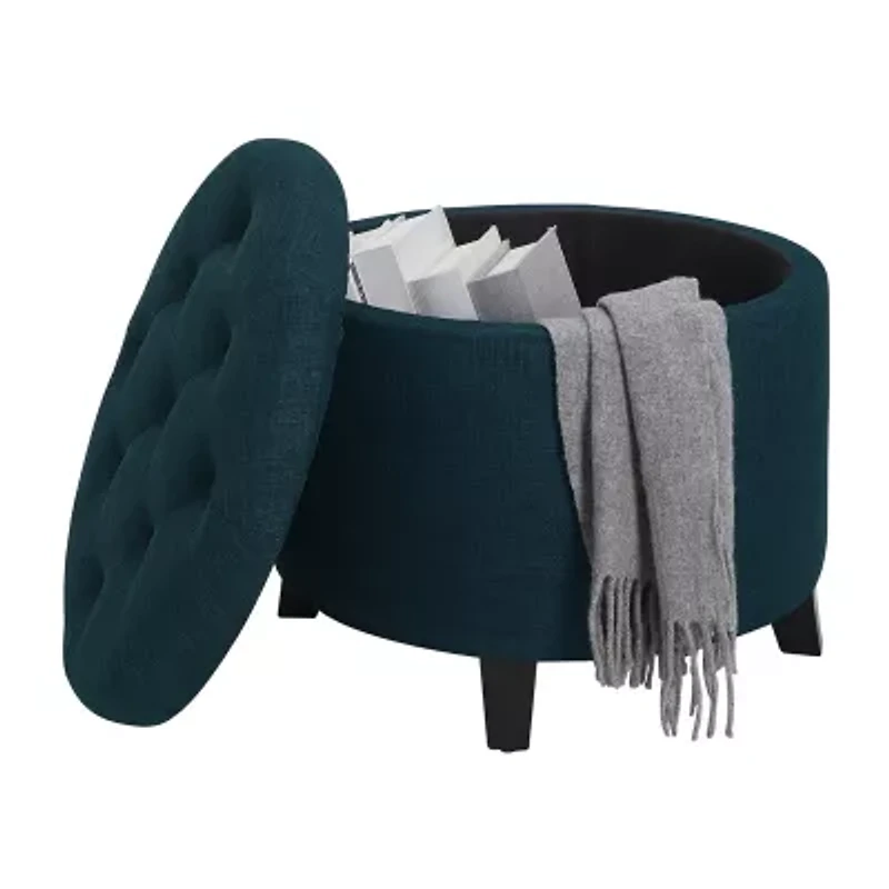 Designs4Comfort Round Ottoman