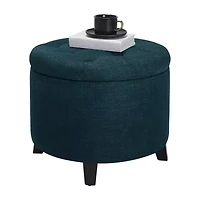 Designs4Comfort Round Ottoman