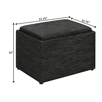 Designs 4 Comfort Accent Storage Ottoman