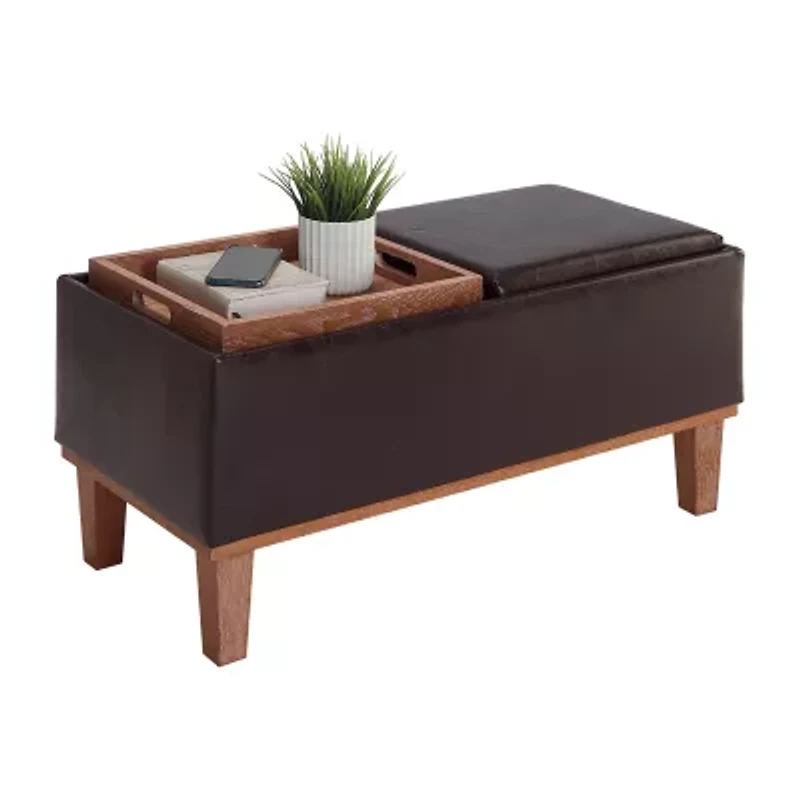 Designs4Comfort Storage Ottoman