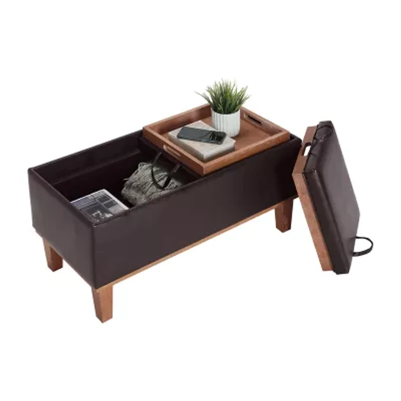 Designs4Comfort Storage Ottoman