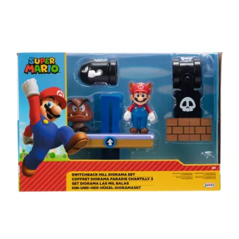 Nintendo Nintendo 2.5" Switchback Hill Diorama Set Toy Tool