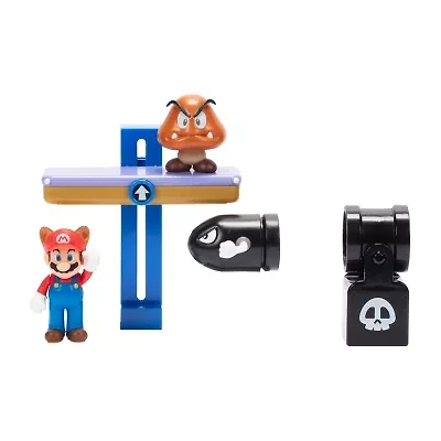 Nintendo Nintendo 2.5" Switchback Hill Diorama Set Toy Tool