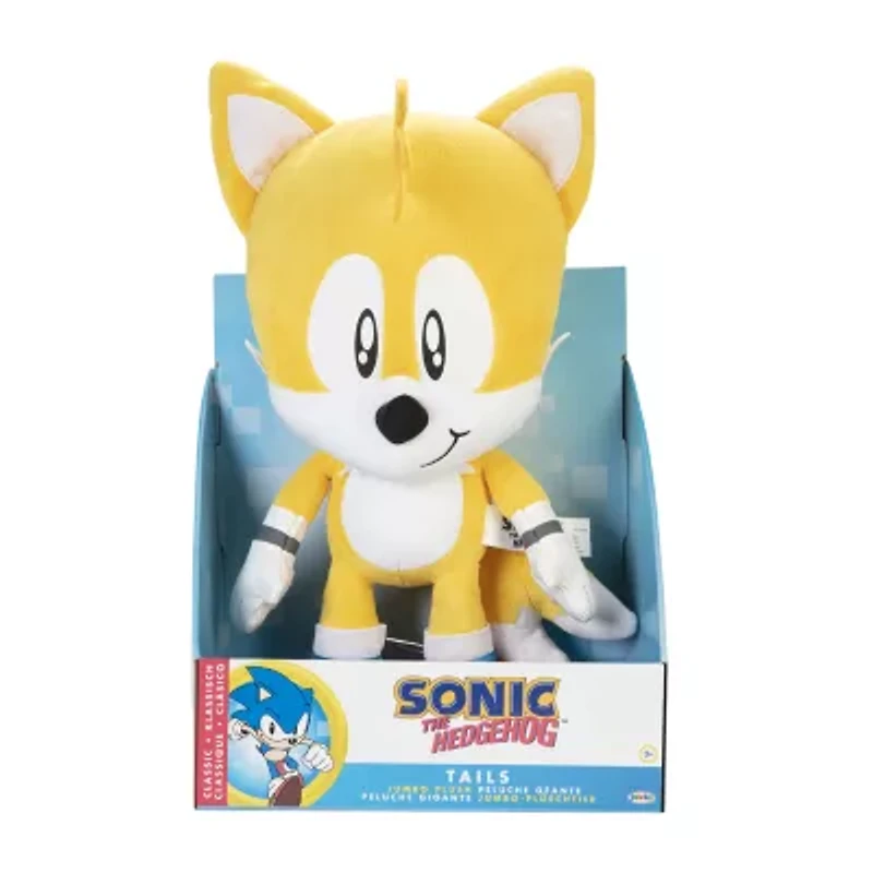 Sonic - Jumbo Plush Tails Sonic the Hedgehog Plush Action Figure