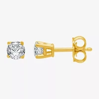 Classic Collection 1/4 CT. T.W. Natural White Diamond 10K Gold 3.2mm Stud Earrings