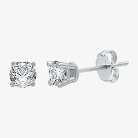 Classic Collection 1/2 CT. T.W. Natural White Diamond 10K Gold 3.8mm Stud Earrings
