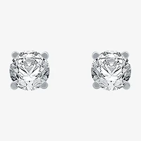Classic Collection 1/2 CT. T.W. Natural White Diamond 10K Gold 3.8mm Stud Earrings