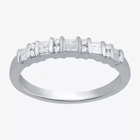 1/4 CT.T.W. Natural Diamond 10K White Gold Band