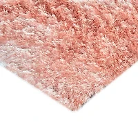 Weave And Wander Freya Solid Shag Indoor Rectangle Accent Rug