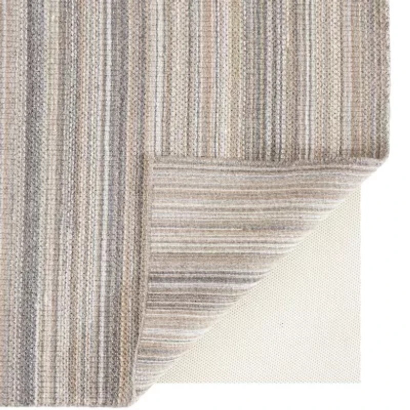 Weave And Wander Foxwood Solid Flatweave Indoor Rectangle Accent Rugs