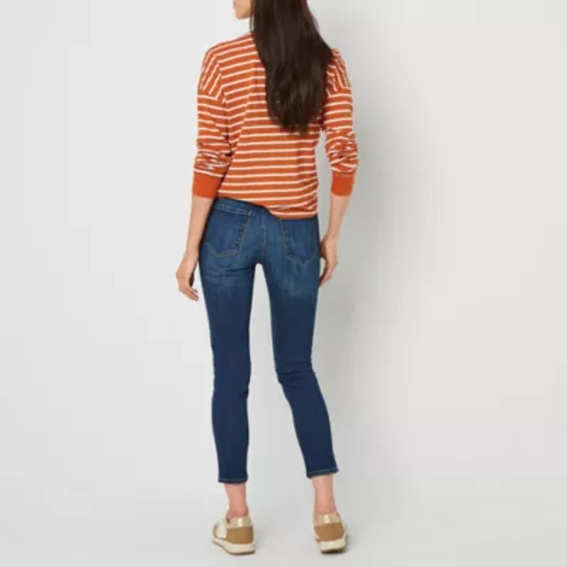 a.n.a - Tall Womens High Rise Skinny Ankle Jean