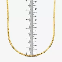 Made in Italy Womens 14K Gold Over Silver 20 Inch Pendant Necklace