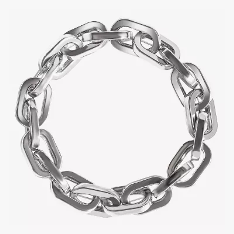 JS Jessica Simpson Silver Tone Womens Stretch Bracelet