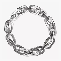 JS Jessica Simpson Silver Tone Womens Stretch Bracelet