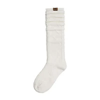 Bearpaw Cable Womens 1 Pair Knee High Socks