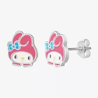 Womens Hello Kitty Kuromi My Melody 2 Pair Earring Set