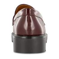 Mia Amore Hali Womens Moc Closed Toe Loafers-Wide Width