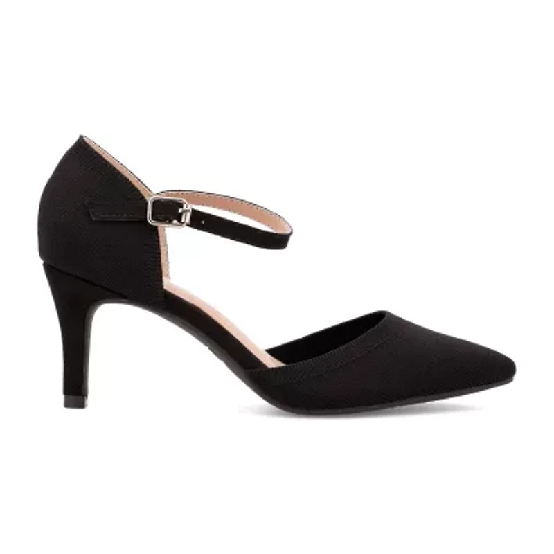 Mia Amore Juny Womens Pointed Closed Toe Stiletto Heel Pumps
