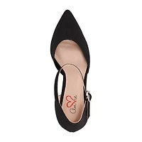 Mia Amore Juny Womens Pointed Closed Toe Stiletto Heel Pumps