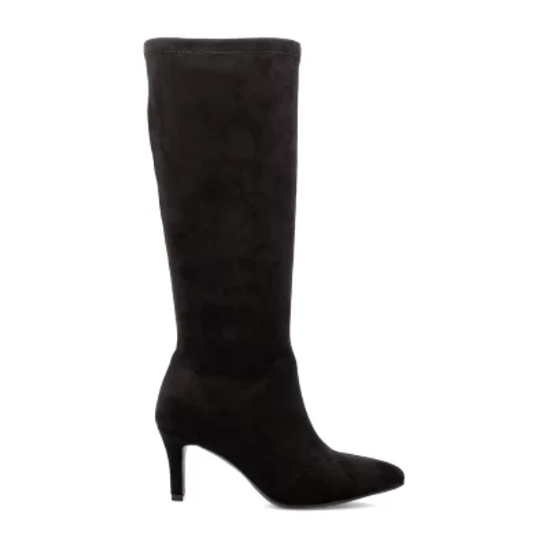 Mia Amore Womens Virgilie Stiletto Heel Dress Boots