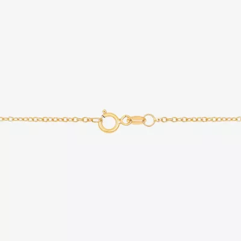 ( H-I/Si1-Si2 ) 2 CT. Lab-Grown Diamond 14K Gold Round 18 Inch Pendant Necklace