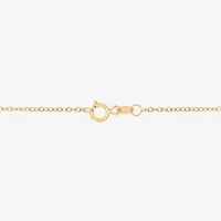 ( H-I/Si1-Si2 ) 2 CT. Lab-Grown Diamond 14K Gold Round 18 Inch Pendant Necklace