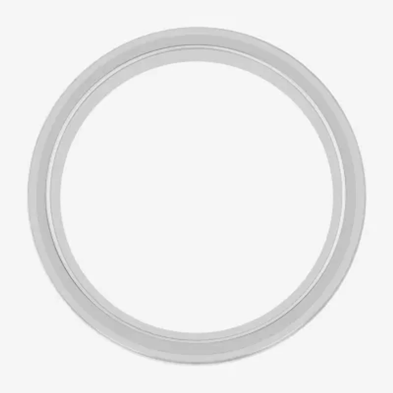 Mens 6MM 14K Gold Tungsten Wedding Band